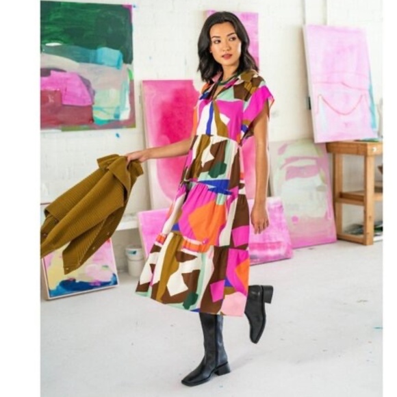 CROSBY BY MOLLIE BURCH Watson Dress Medium - Picture 2 of 10